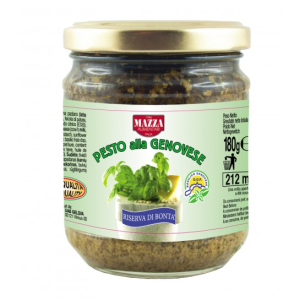 Green Pesto Genovese MAZZA Italy, 212 ml